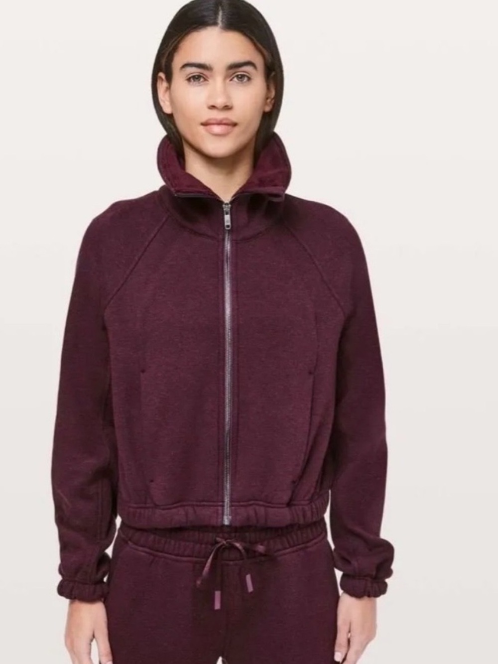 Lululemon‎ Plush Times Jacket
Heathered Dark Adobe / Dark Adobe